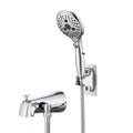 Lift Up Diverter Bathtub Faucet With 6 Settings Handheld Shower In Chrome Rough In Valve Not Included