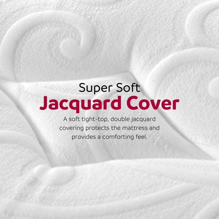 Ultra Plush 13 In. Medium Gel Memory Foam Mattress For Queen Size Bed In A Box With Double Layered Jacquard Cover