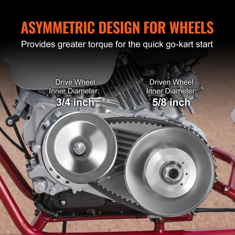 2000 Rpm Drive Clutch Durable Clutch With 2 8 Hp Engine & Rubber Belt