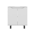 White Bathroom Vanity Cabinet For Pedestal Sink