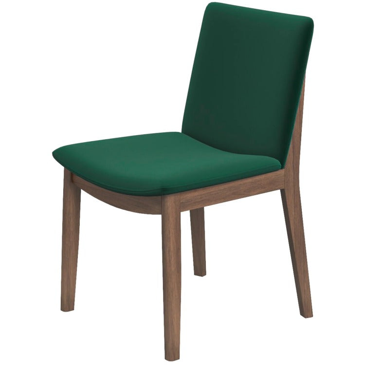Laura Mid Century Modern Solid Wood Dining Chair Set Of 2