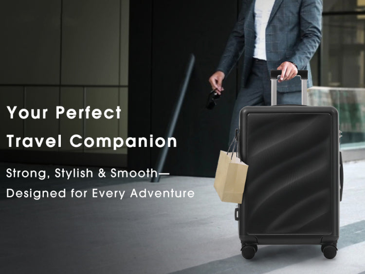 Luggage Set 3 Piece, Lightweight Durable Abs Suitcases With Spinner Wheels And Tsa Lock, Carry On & Checked Travel Luggage 20" 24" 28"