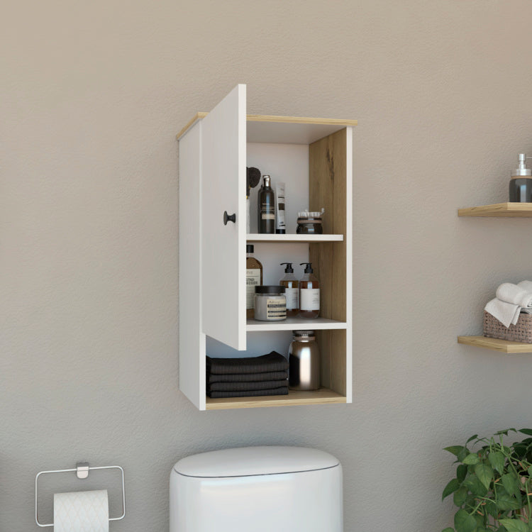 St. Angelo Medicine Cabinet, Two Internal Shelves, Single Door, One Shelf