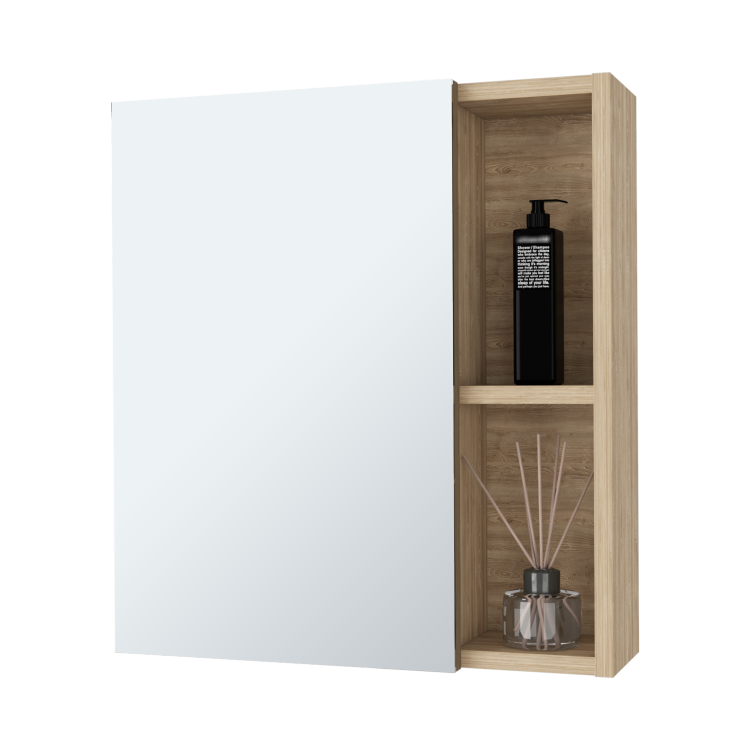 Lincoln Mirrored Medicine Cabinet, Five Interior Shelves