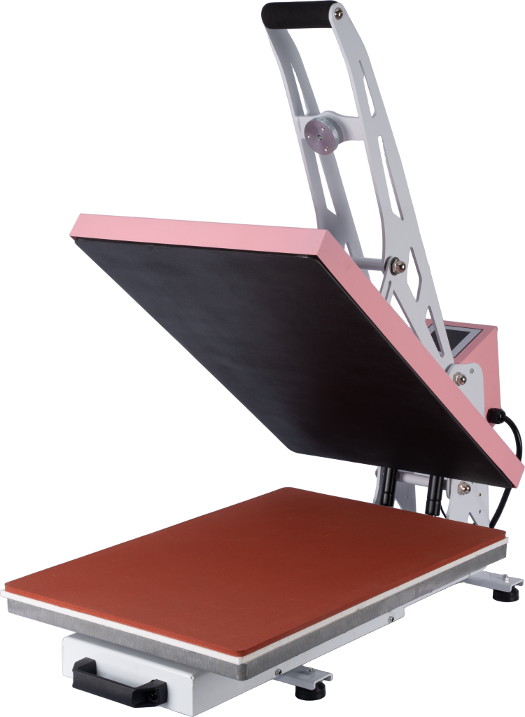 16 X 24 Inch Semi Automatic Heat Press Machine With Auto Open And Slide Out Base, Not Suitable For Sublimation