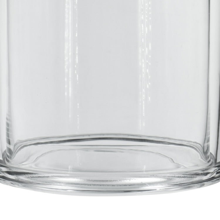Set Of 2 Large Glass Serving Platters With Dome And Finial Handle, Clear