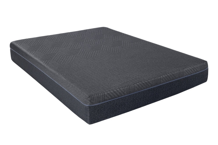 11Inch Queen Mattress Green Tea Gel Infused Memory Foam Mattress, Gray, Mattress In A Box