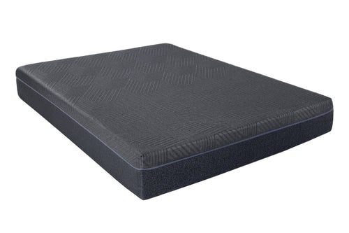 11Inch Queen Mattress Green Tea Gel Infused Memory Foam Mattress, Gray, Mattress In A Box