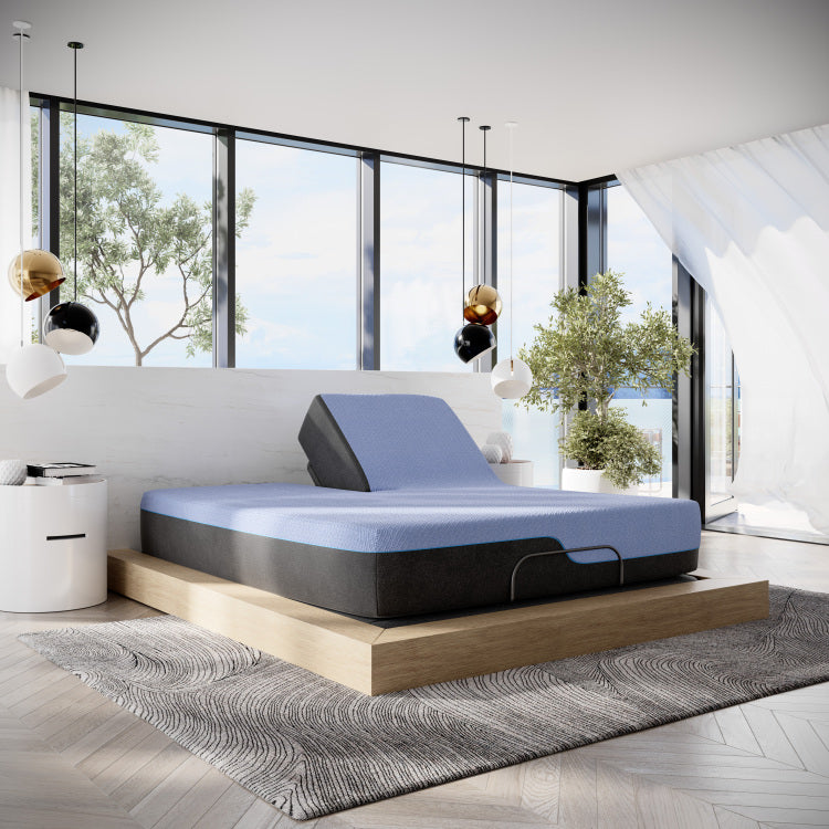 Refresh 12 Inch Flex Top Hybrid Cooling Fast Responding Latex Foam And Coil Mattress, Queen Size