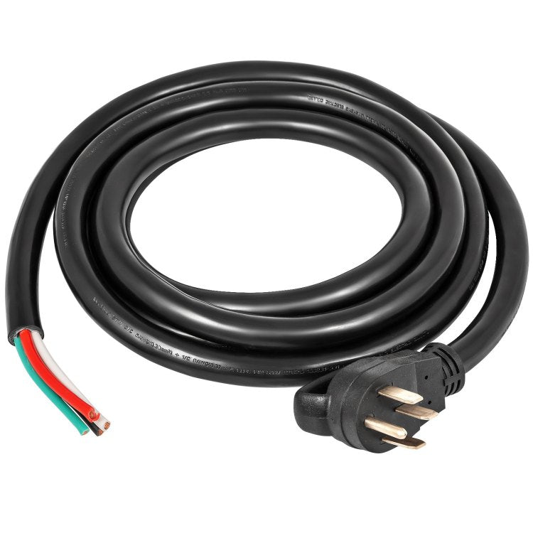 25Ft 50Amp Generator Extension Cord 6 Gauge Stw 6 3 8 1 Generator Cord Generator Power Cord N14 50P To Bare Wire Cut Wire Cord Extension Power Cord Rv Motor Home Generator Portable