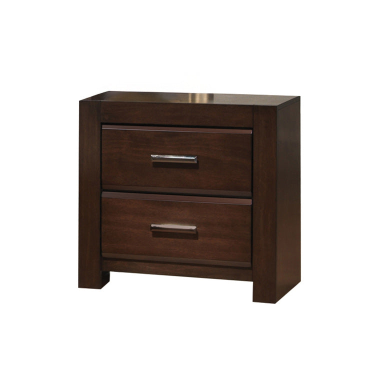 Oberreit Walnut Finish Nightstand
