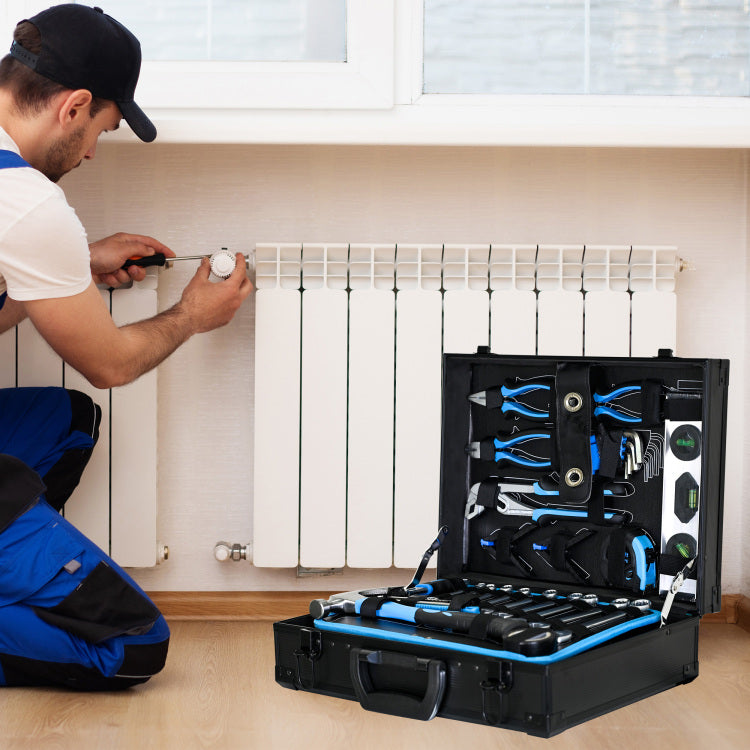 Combined Maintenance Tool Suitcase 247 Pieces Of Basic Home Maintenance Tool Set, General Machinery Tool Set