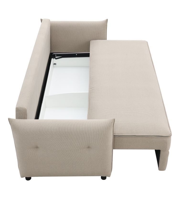 Irina Pull Out Fabric Sleep With Storage