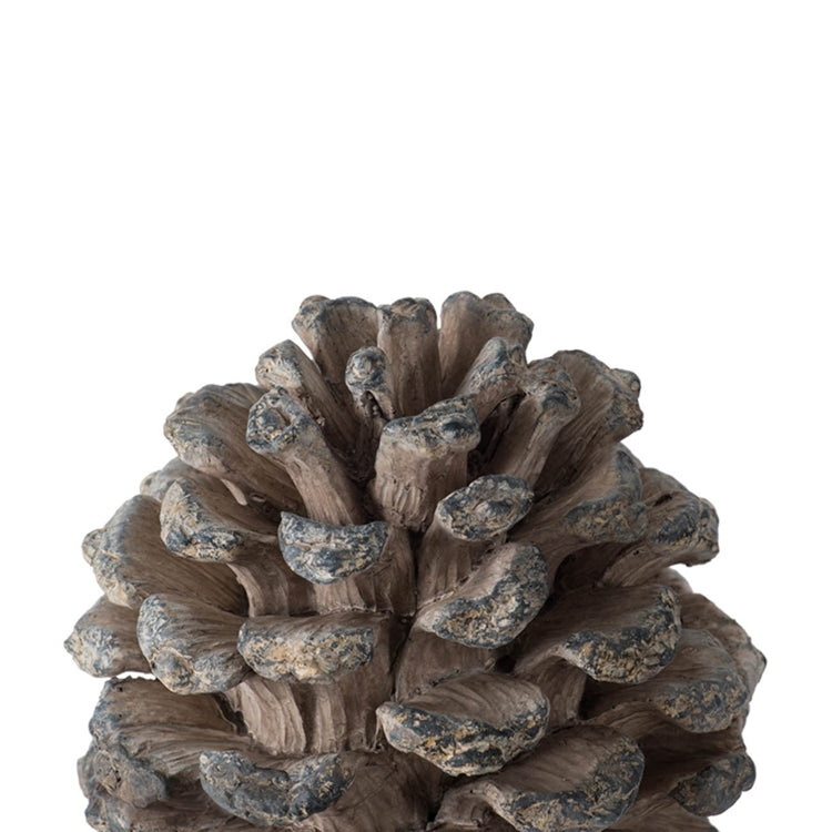 D7X10.5" Table Decor, Pinecone