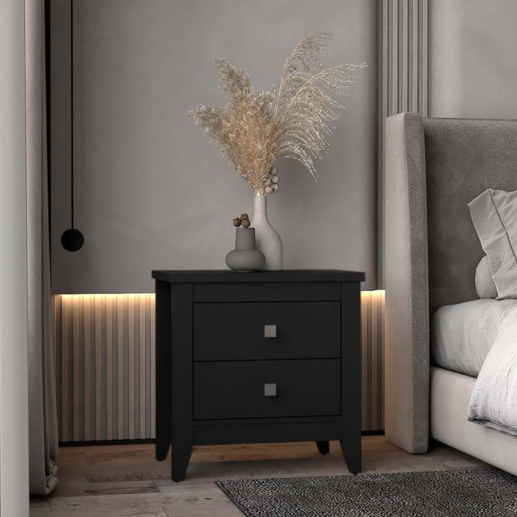 2 Drawer Nightstand Wenge