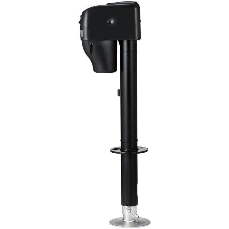 Electric Trailer Jack, Power Tongue Jack Weight Capacity 4000 Lbs, 9.84" 33.85" Electric Tongue Jack With Waterproof Cover For Lifting Rv Trailer, Horse Trailer, Utility Trailer, Yacht Trailer