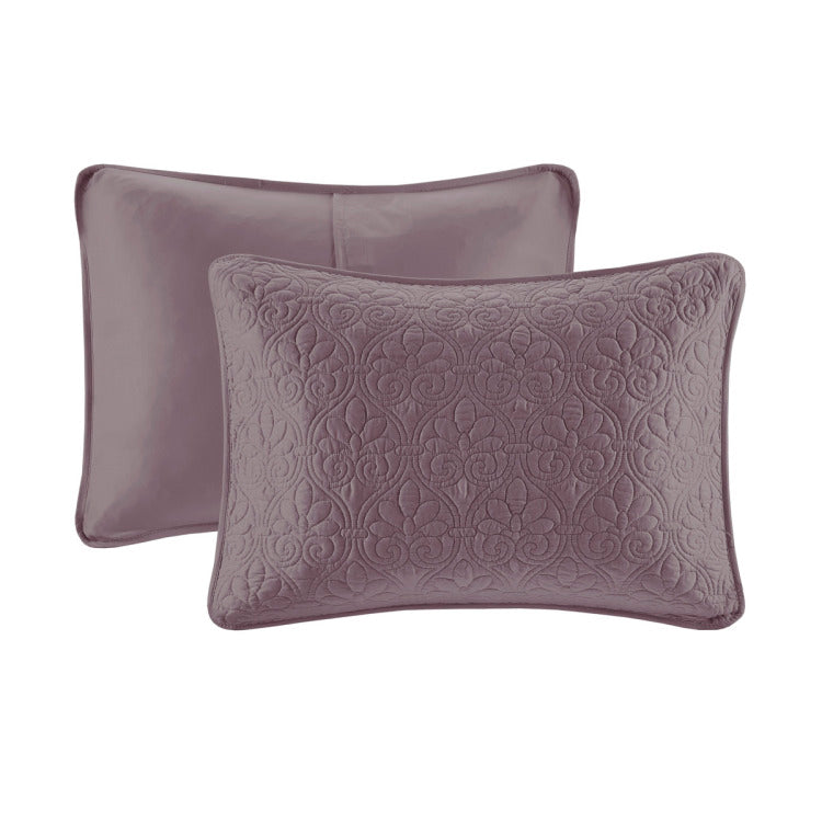 Reversible Bedspread Set Purple King