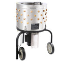 Chicken Plucker Machine, Feather Plucker With 20 Inch Stainless Steel Drum, Defeathering Equipment With 108 Soft Fingers, Simple Debris Collection, 500W High Power Poultry Plucking