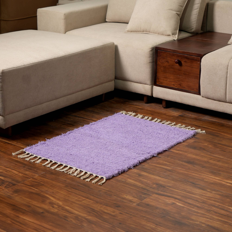 Camelot 36X24" Scatter Rug Stylish Purple Accent Rug For Living Room, Bedroom, & Home Decor"