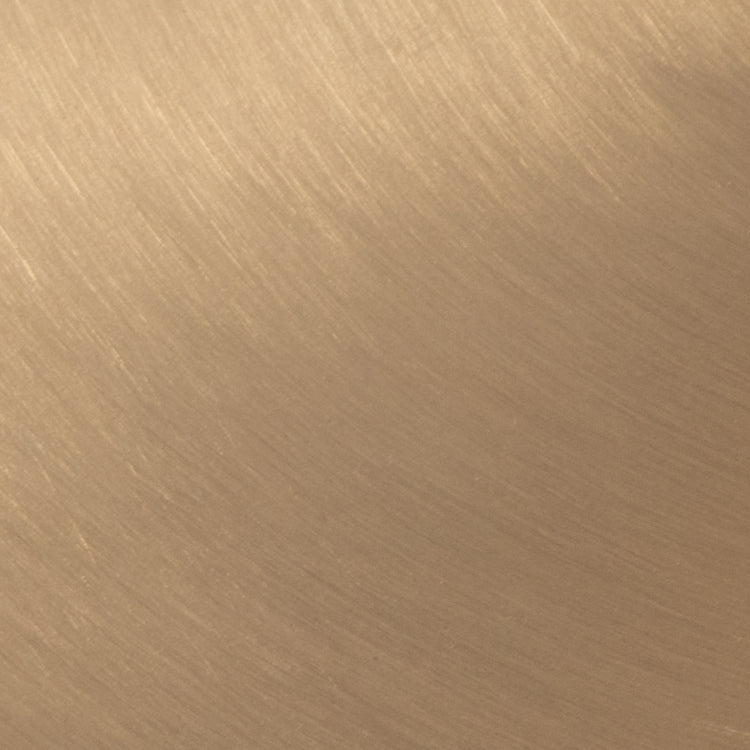 26.75" Contemporary Metal Accent Table In Gold Metal