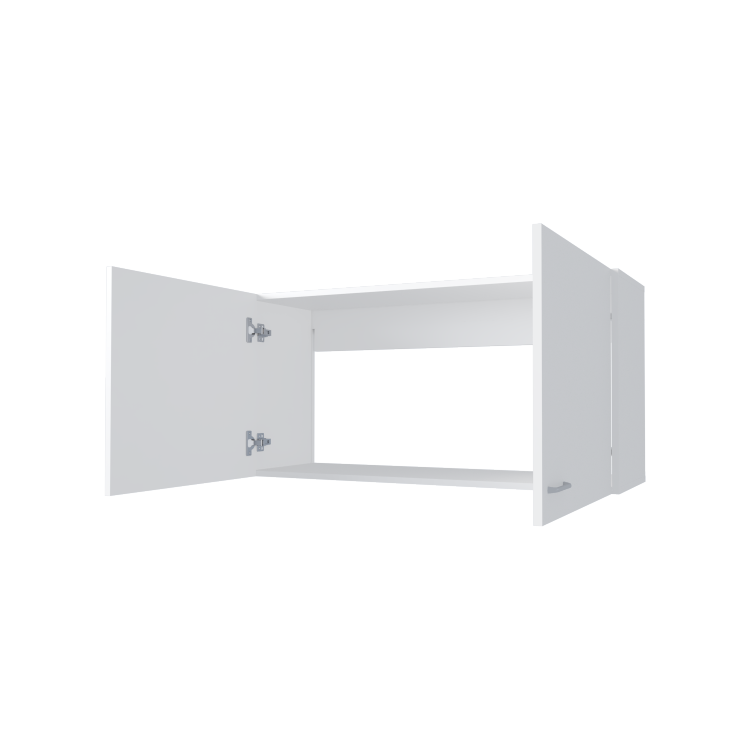 Oklahoma Wall Cabinet In Melamine, Two Doors