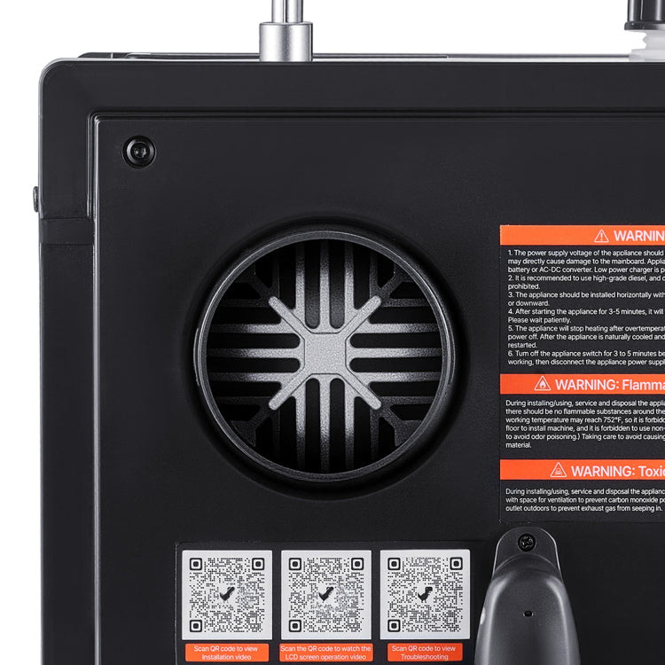 Diesel Heater Portable Diesel Air Heater 8Kw Dc 12V 24V Bluetooth 1.9 Gal