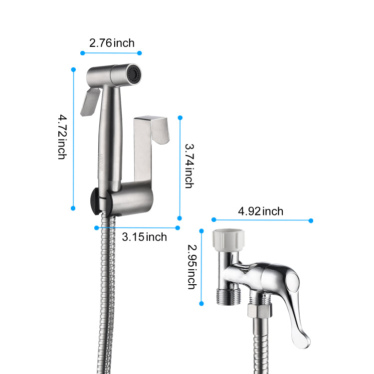 Bidet Sprayer For Toilet, Handheld Cloth Diaper Sprayer