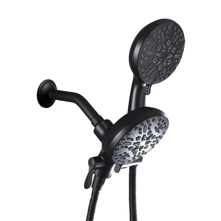 High Pressure 3 Way Rainfall Combo, Luxurious Rain Showerhead And Hand Held Shower Separately Or Together, Comes With Shower Hose, Shower Arm