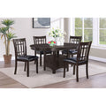 Hester Black And Espresso 5 Piece Dining Set