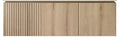 48" Muri White Oak Woodgrain Plywood Cabinet With Double Doors And One Drawer, No Basin And Top, No Faucet And Sink Cover