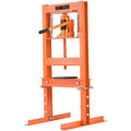 Hydraulic Shop Press, 6 Ton H Frame Hydraulic Garage Shop Floor Press, Adjustable Shop Press With Press Plates, Heavy Duty Hydraulic Press For Garage, Shop, Workshop