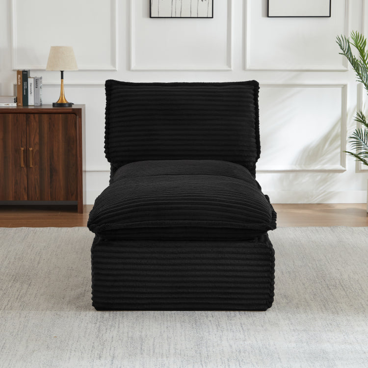 Cloud Sectional Couches For Living Room, Convertible L Shape Couch With Ottoman