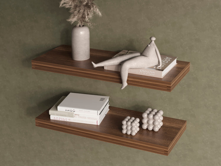 Floating Shelf Dallas, Living Room, Caramel