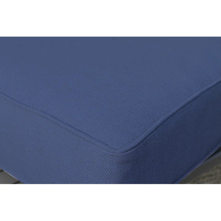 79'' Outdoor Loveseat With Durable Hdpe Wicker Frame