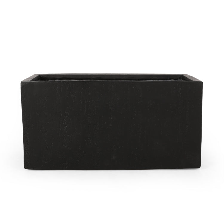 Outdoor Large Square Mgo Planter 35''L