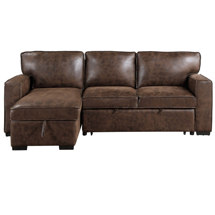 Territory Coffee Reversible Pull Out Sofa Bed