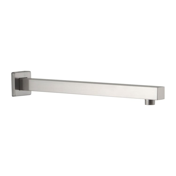 Shower Arm With Flange, 1 2 Npt Tapered Threads, Rain Shower Head Arm, Wall Mount Shower Extension Arm
