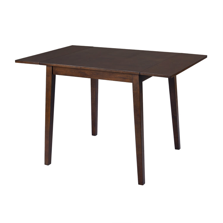 29" 45" Extendable Dining Table For 4, Folding Kitchen Table With Rubberwood Legs, Space Saving Dinner Table For Living Room, Kitchen, Dining Room, Small Space Only Table