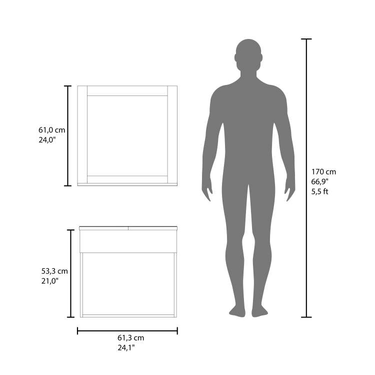 White 2 Door Floating Bathroom Vanity Set With Sink And Mirror