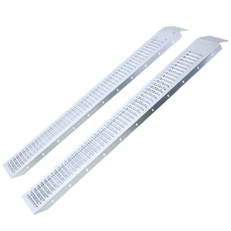 66" L Loading Ramps, 960Lbs Capacity Loading Ramps For Pickup Trucks, Steel Motorcycle Ramp, Dirt Bike Ramp For Truck, Lawn Mower, Snowblower, Atv, Quad, Pack Of 2