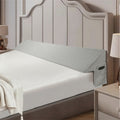 Air Layer Fabric Gap Pillow Grey Diamond Shaped Pocket137*24.5*15Cm