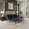 King Size Flex Top Quick Assembly Adjustable Bed Frame With Voice Activated Controls