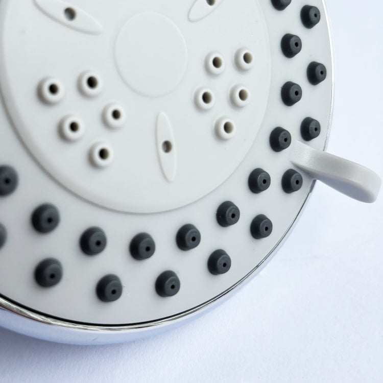 High Pressure Rain Shower Head With 3 Spray Modes, 4 Inch Fixed Bathroom Rainfall Showerhead With Adjustable Swivel Ball Joint, Bathroom Accessories