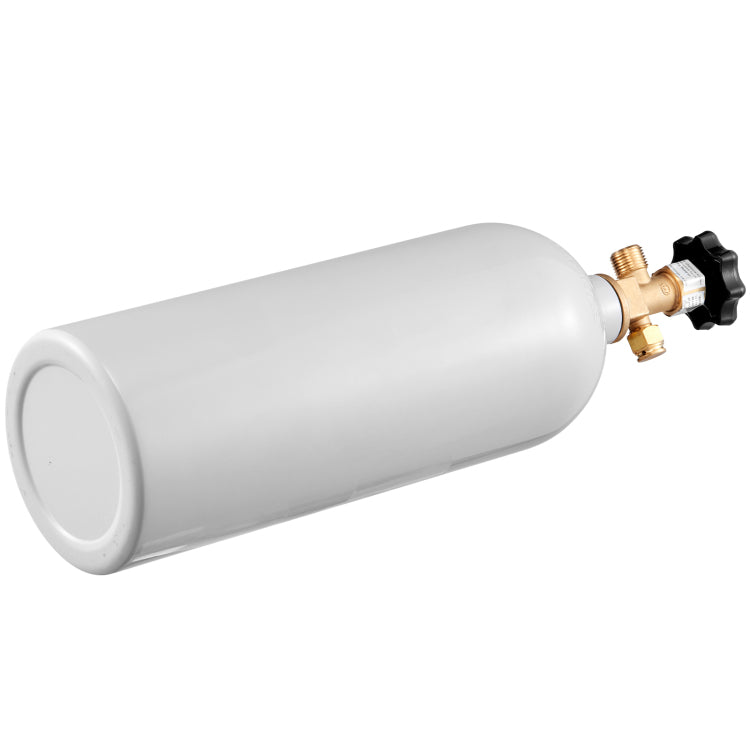 5 Lbs Co2 Tank Aluminum Gas Cylinder, Brand Co2 Cylinder With Gray Spray Coating, Co2 Tank With Cga320 Valve, For Draft Soda Beer