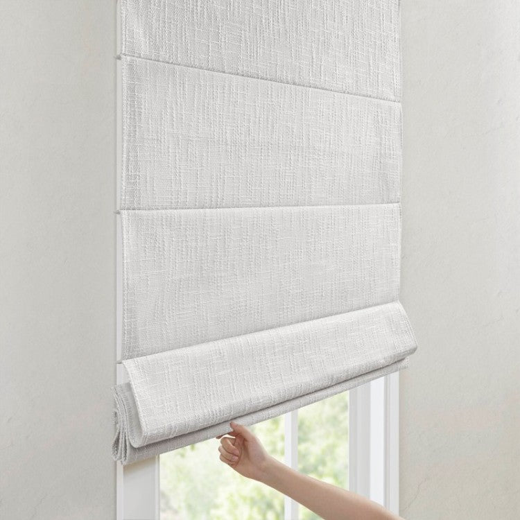 1Pc 34X64" Total Blackout Cordless Roman Shade