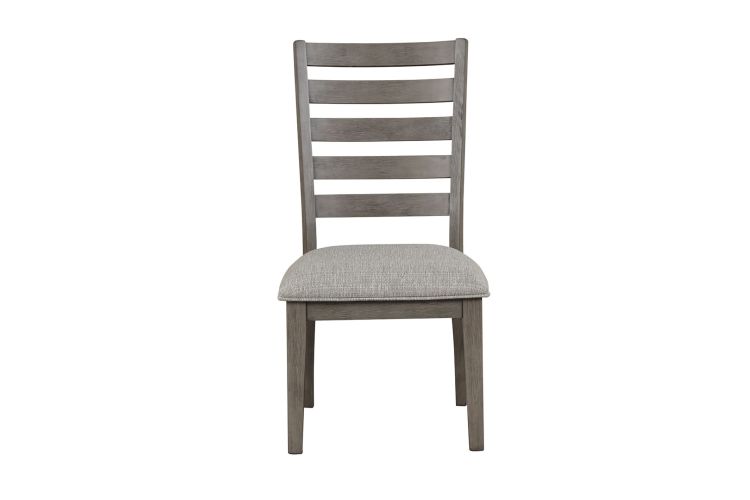Casual Side Dining Chair W Ladder Back Set Of 2
