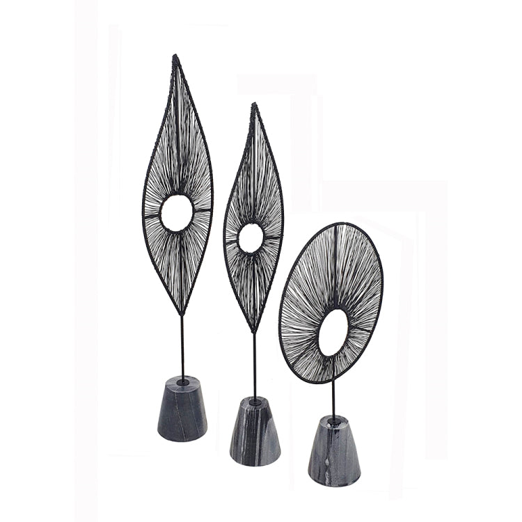S 3 Truman Decorative Leaf Statuaries