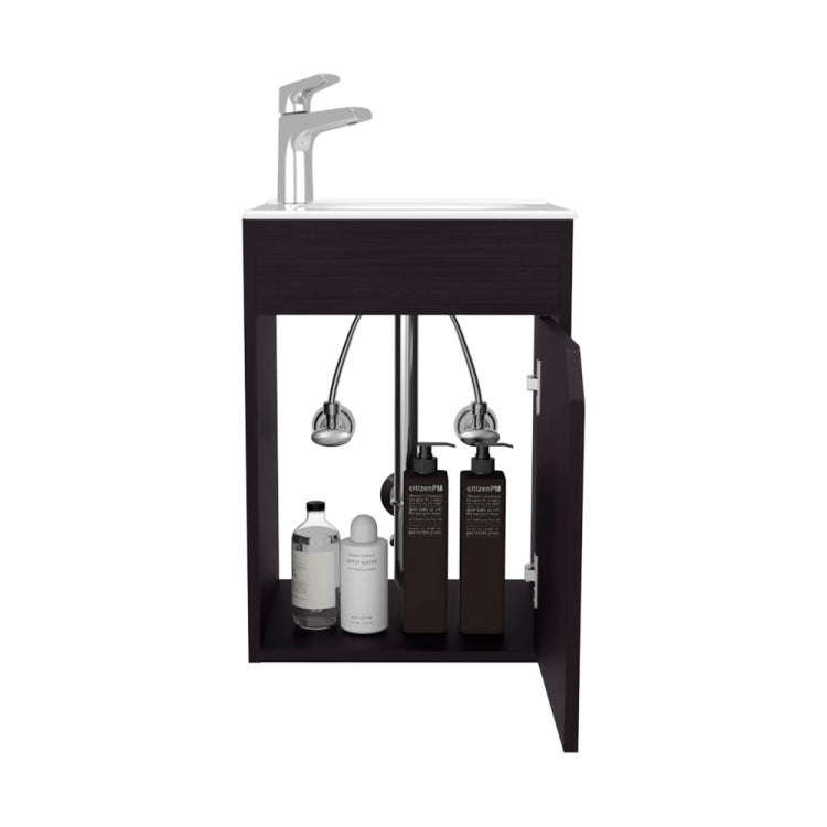 Hudson Vanity Sink, Bathroom, Black