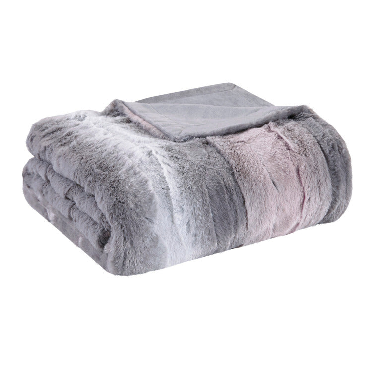 1Pc 50X60" Faux Fur Throw