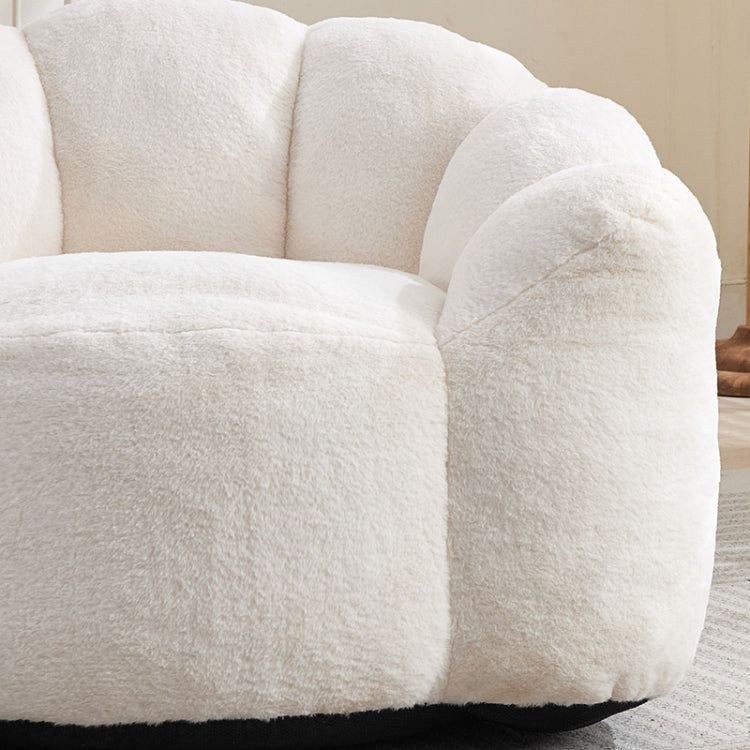 Lotus Type Compression Sofa Adult Bean Bag Sofa With Pull Ring Can Be Easily Moved Without Installation Suitable For Various Environments Such As Living Room, Bedroom, Etc. Relax And Enjoy